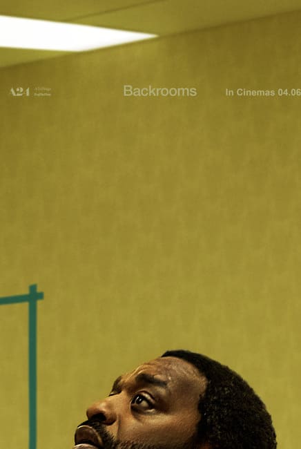 Backrooms Movie Poster showing in TGV Cinemas