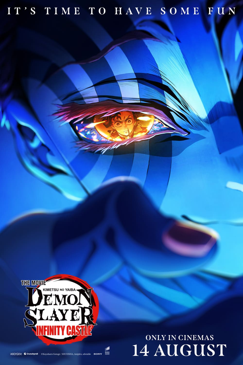 demon slayer kimetsu no yaiba infinity castle movie poster
