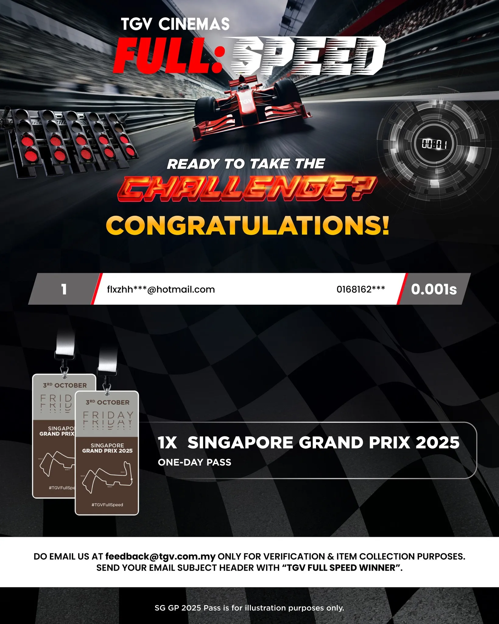 Full Speed Winner SG Grand Prix
