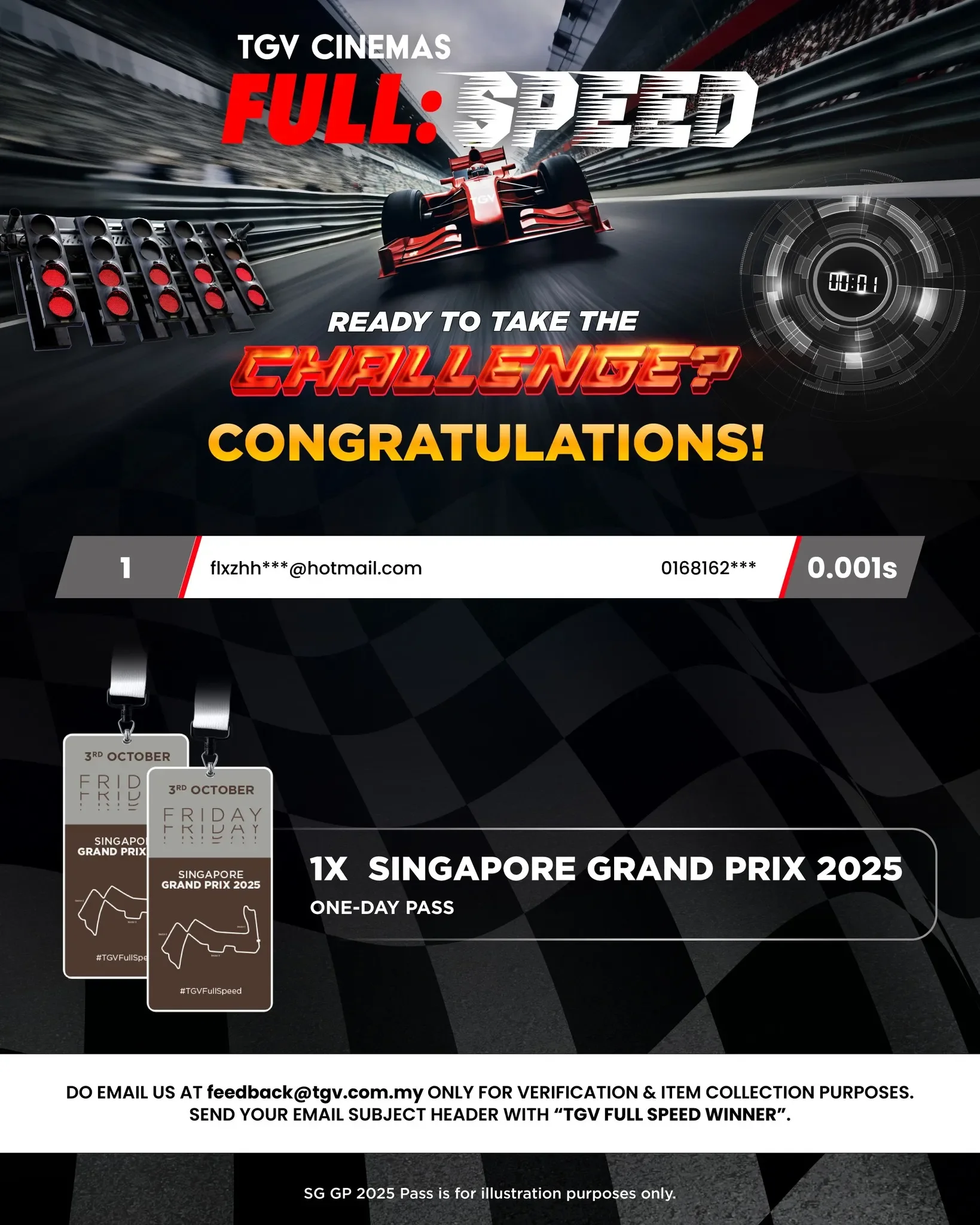 Full Speed Winner SG Grand Prix
