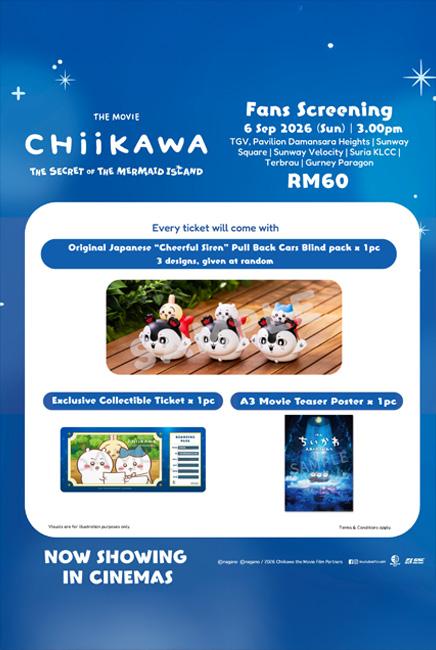 [SPECIAL SCREENING] Chiikawa the Movie: The Secret of the Mermaid Island