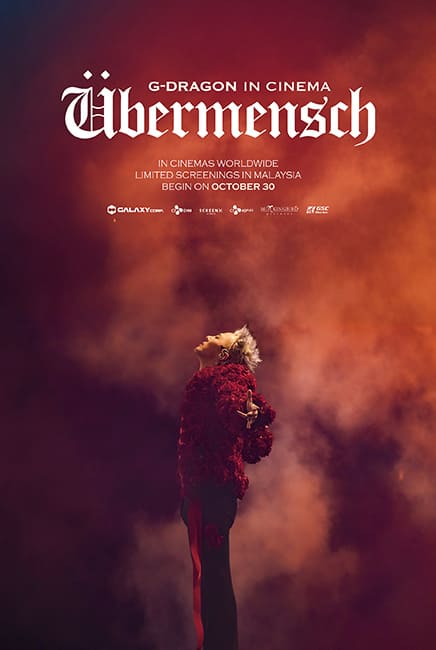 G-Dragon in Cinema (Übermensch) Concert Poster in TGV