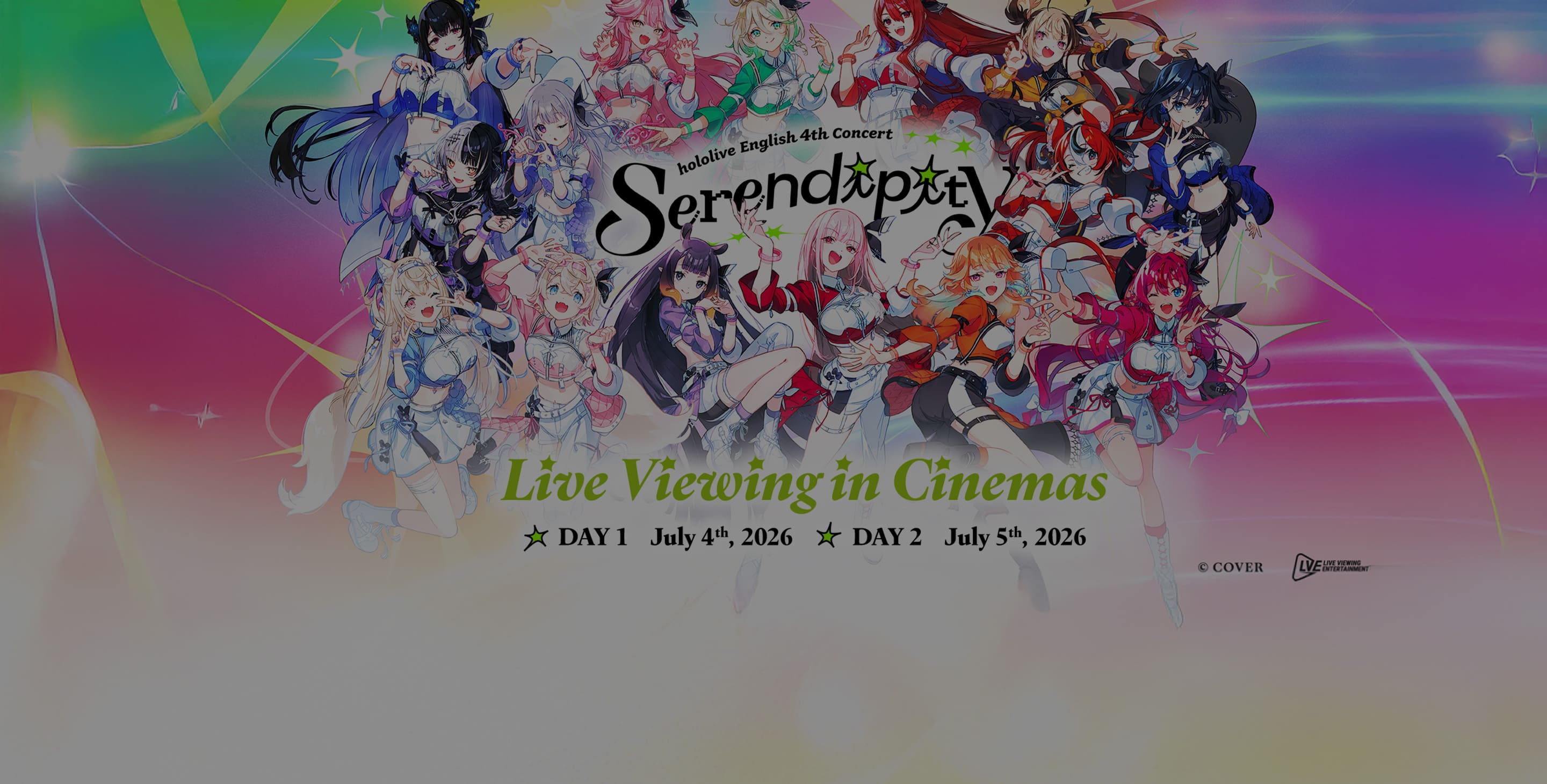 hololive English 4th Concert – Serendipity – : Live Viewing in Cinemas