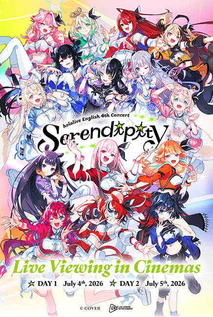 Hololive English 4th Concert – Serendipity – : Live Viewing in Cinemas Movie Poster