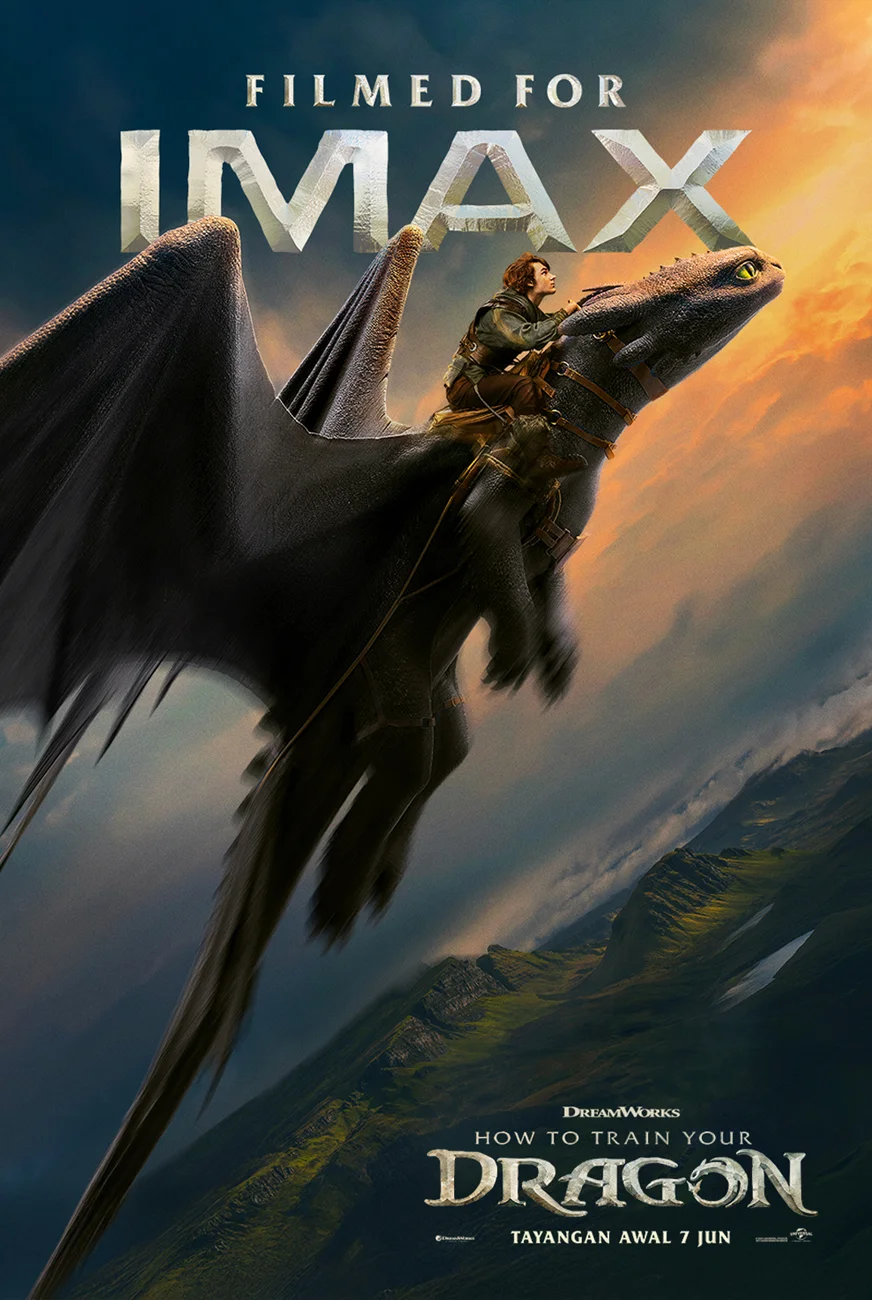How To Train Your Dragon Movie Poster | How To Train Your Dragon Movie | TGV Cinemas