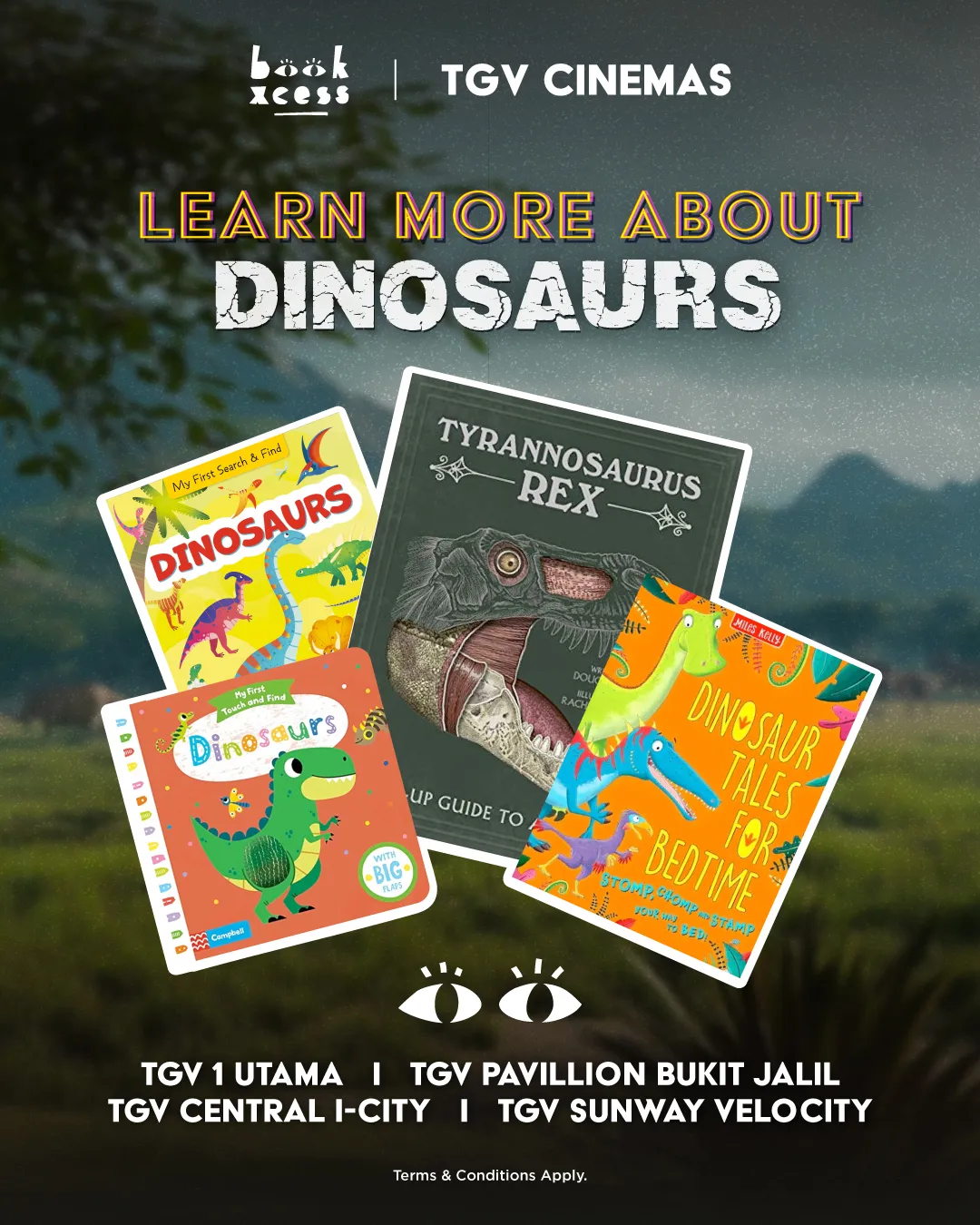 TGV BookXcess: Dinosaur