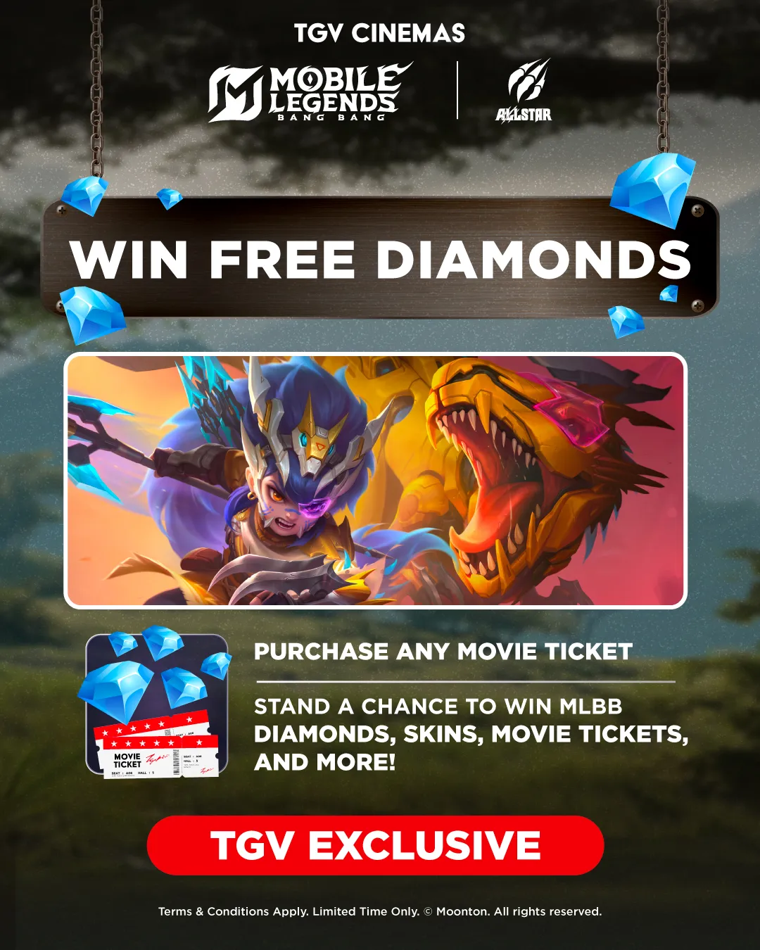Mobile Legends Bang Bang: Win Free Diamonds with TGV