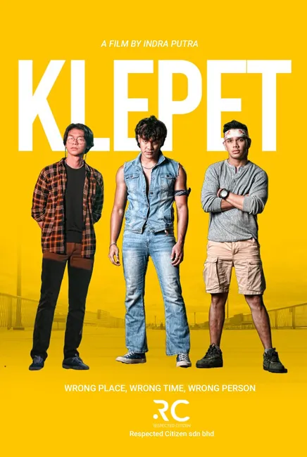 Klepet Movie Poster, featuring Aedy Ashraf, Nadhir Nasar, Meerqeen