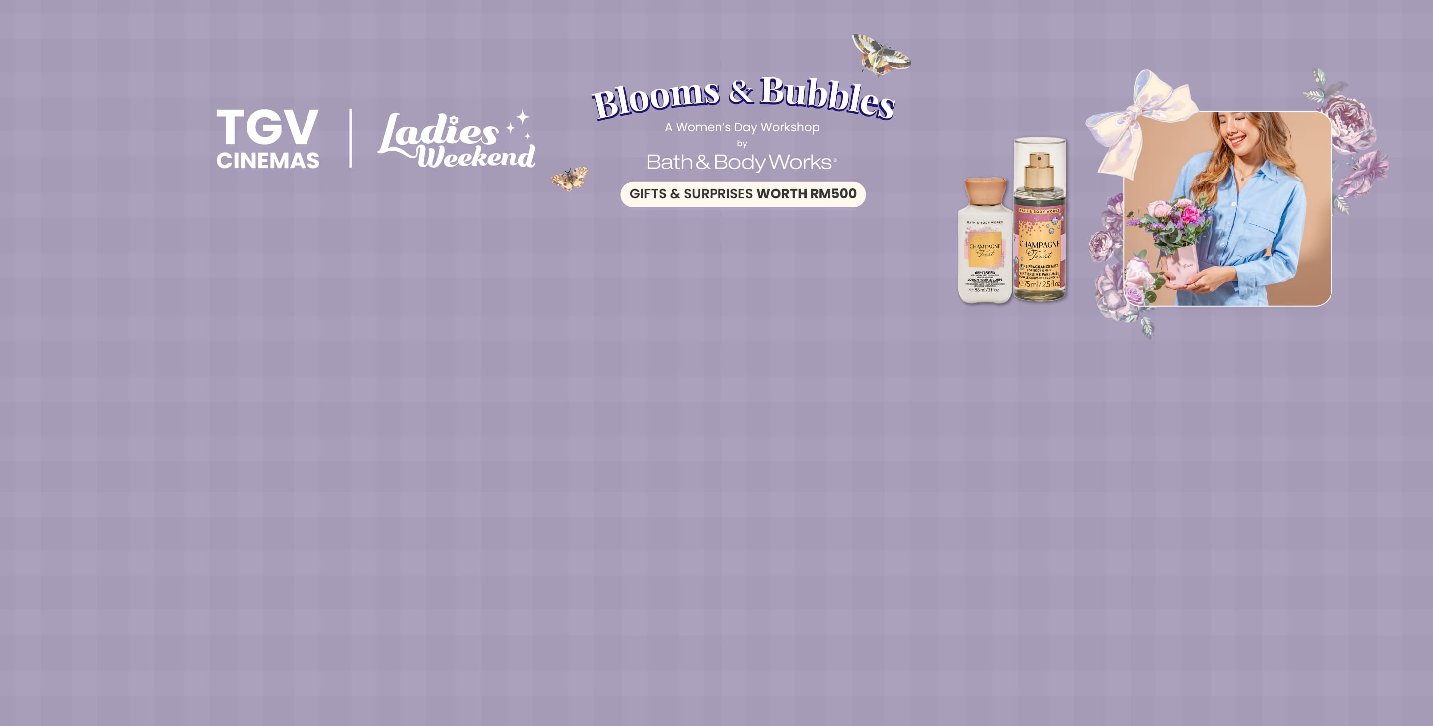 Ladies Weekend: Blooms & Bubbles (Starts 4:30PM)