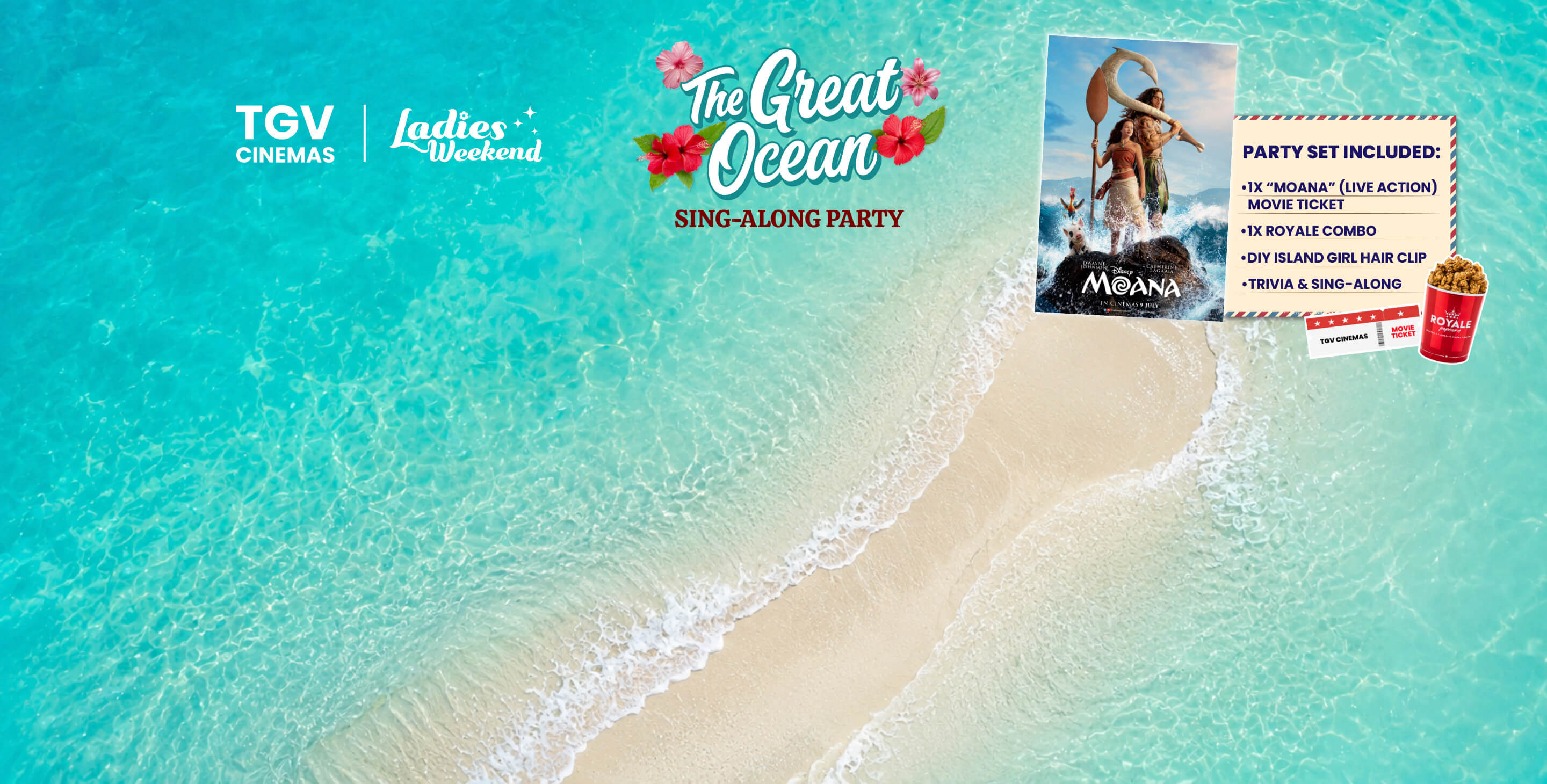 Ladies Weekend: Moana Sing-Along Party