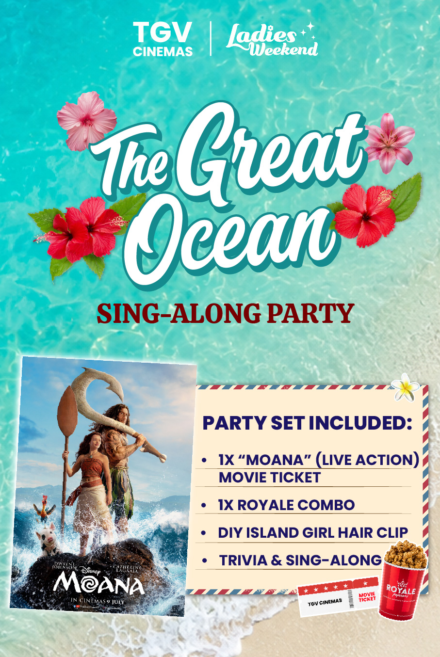 Ladies Weekend: Moana Sing-Along Party