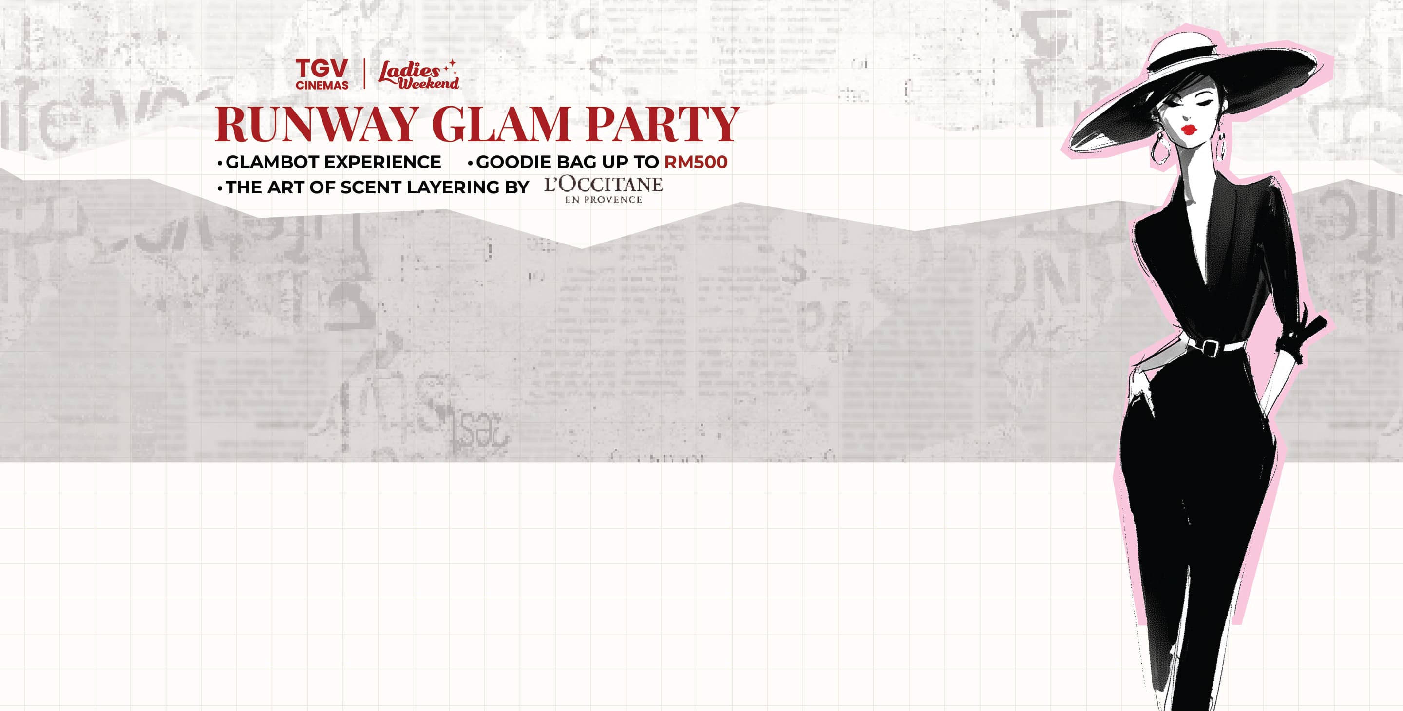 (LADIES WEEKEND) Runway Glam Party