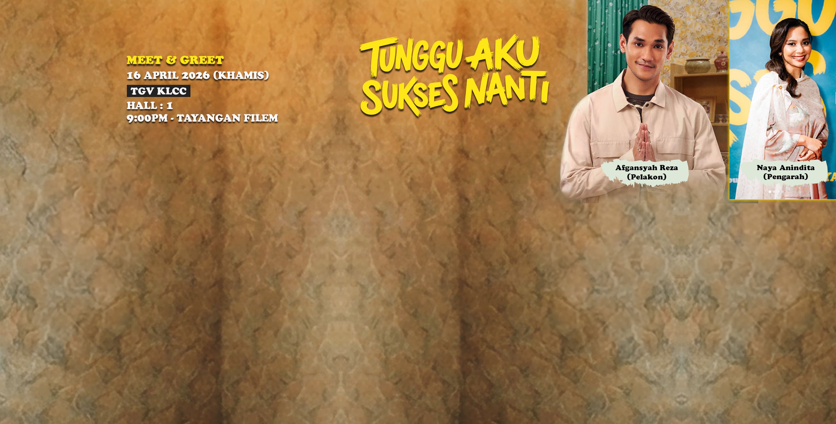 (MEET & GREET AFGAN) Tunggu Aku Sukses Nanti