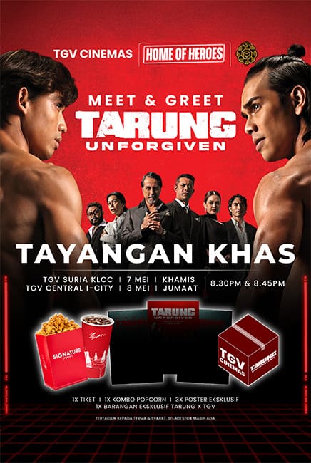 (Meet and Greet) Tarung: Unforgiven Movie Poster | TGV Cinemas