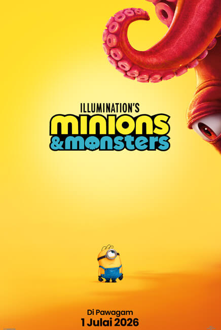 Minions 3 Minions and Monsters Movie Poster | Minions 3 Minions and Monsters | TGV Cinemas