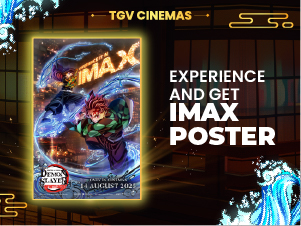 Demon Slayer TGV IMAX Poster Promotion