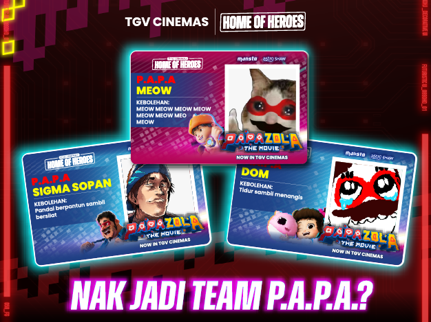 Movie Exclusive Promo Papa Zola Microsite | TGV Cinemas