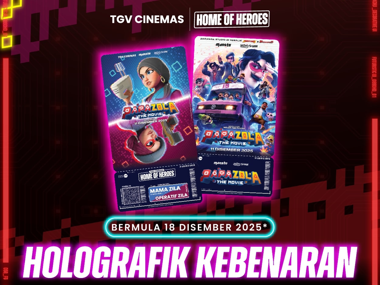 Exclusive Promo Papa Zola Holographic | TGV Cinemas