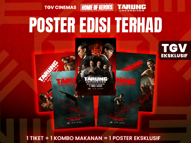 Tarung: Unforgiven Poster Edisi Terhad Promo Thumbnail | TGV Cinemase