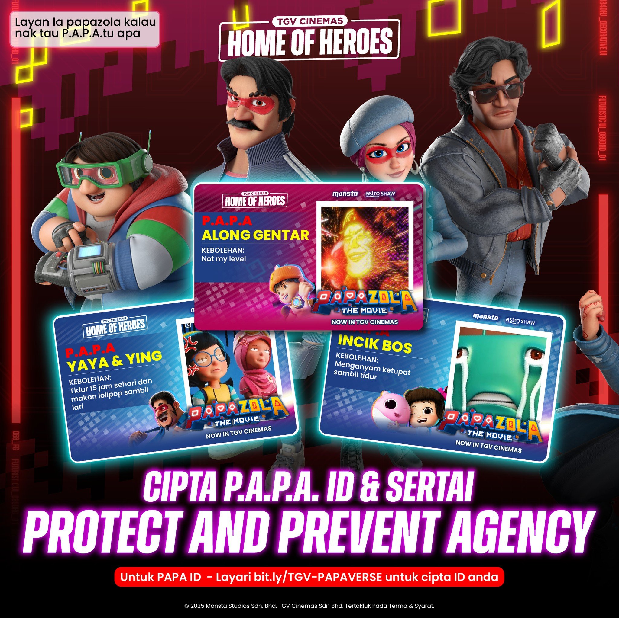 Protect and Preview Agency Papazola | TGV Cinemas
