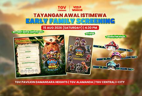 (Early Family Screening) Paw Patrol 3: The Dino Movie (Malay-Dubbed)
