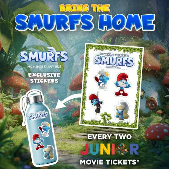 Smurfs - Exclusive Official Smurfs Stickers 