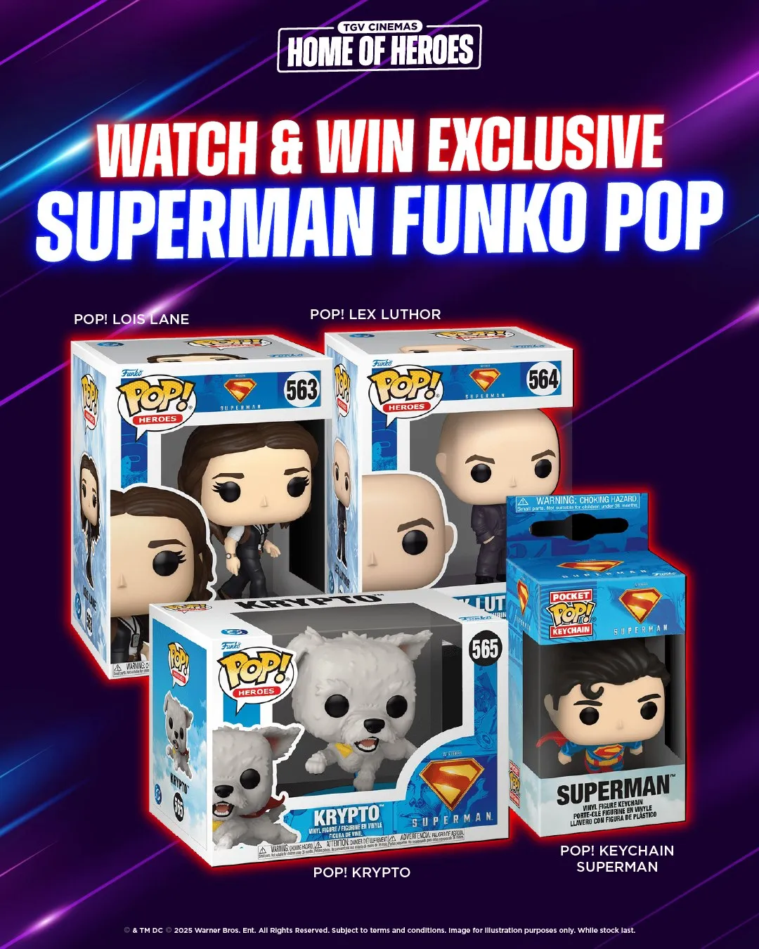 Superman - Watch & Win Superman Funkopop