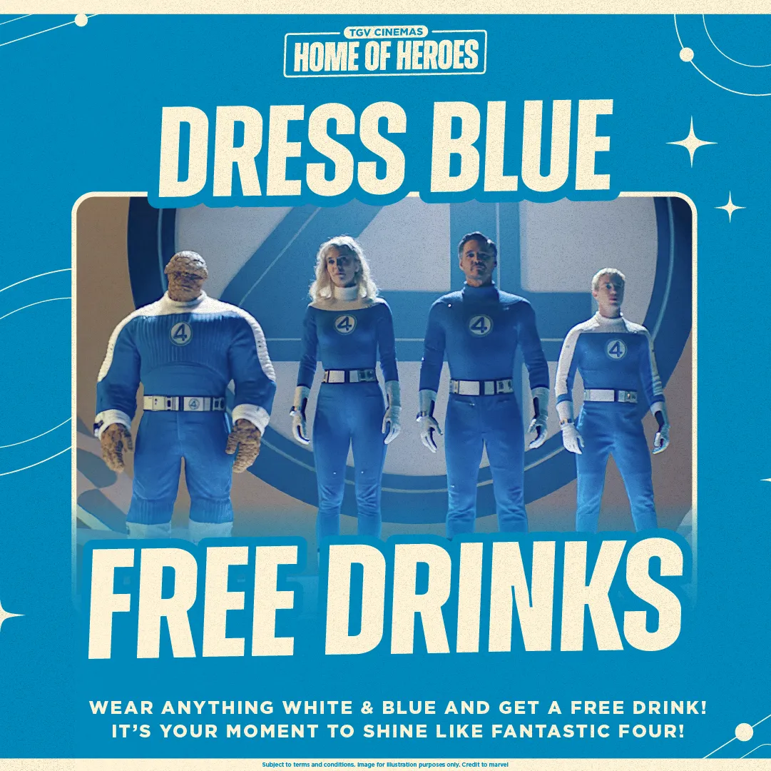 TGV Fantastic Blue Party - Wear Blue F4