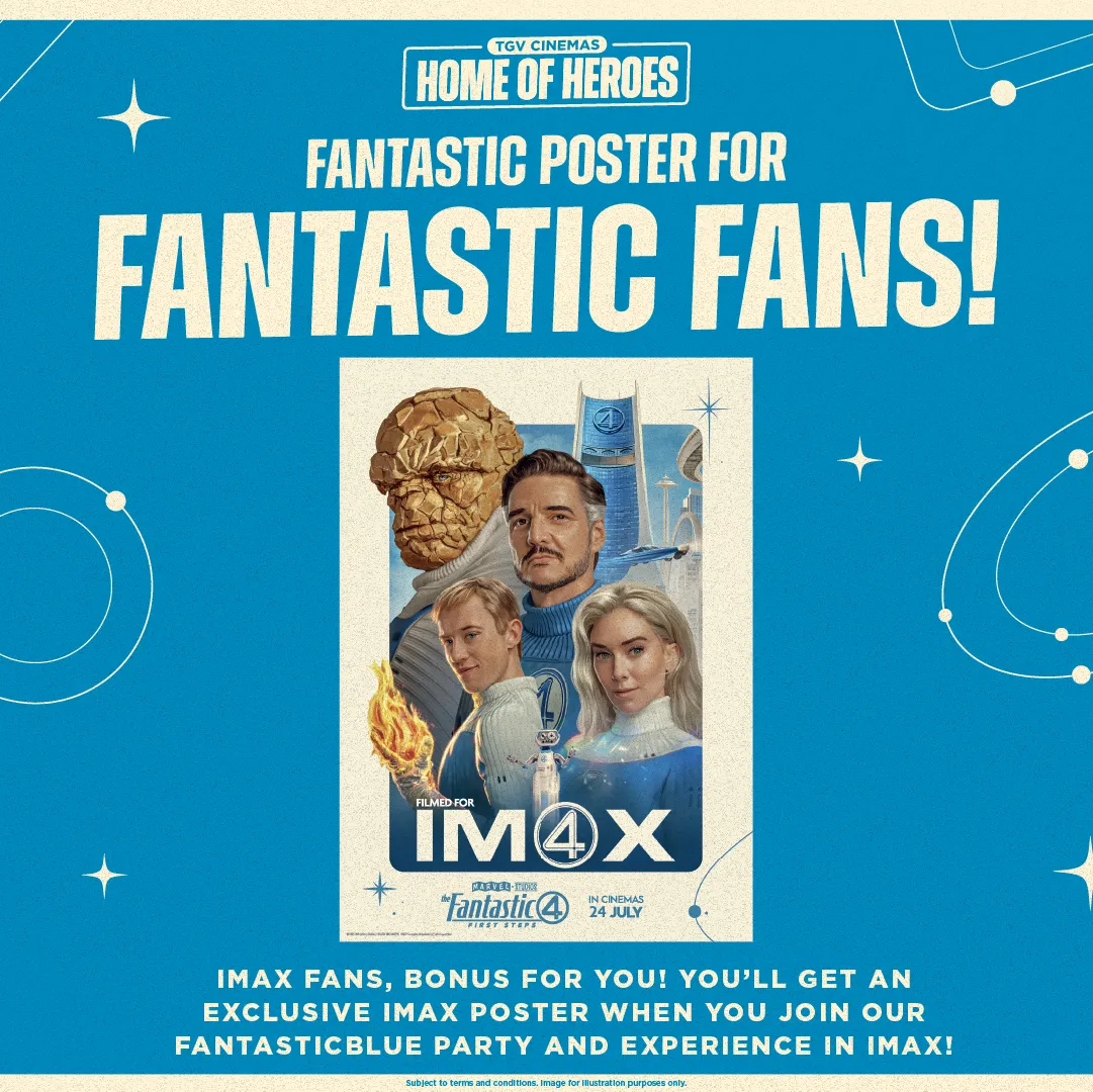 TGV Fantastic Blue Party - IMAX Poster