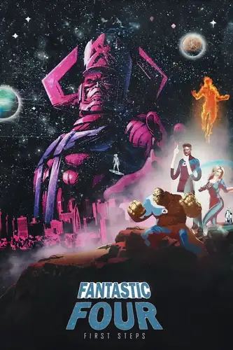 Fantastic Four First Steps Movie Poster: Galactus