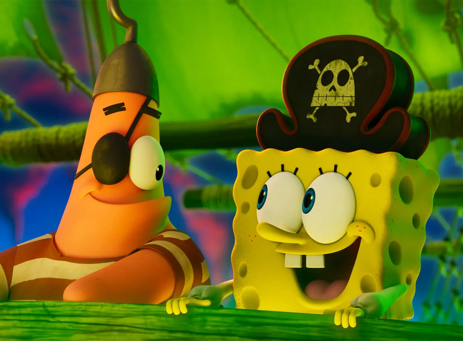 Spongebob and Patrick