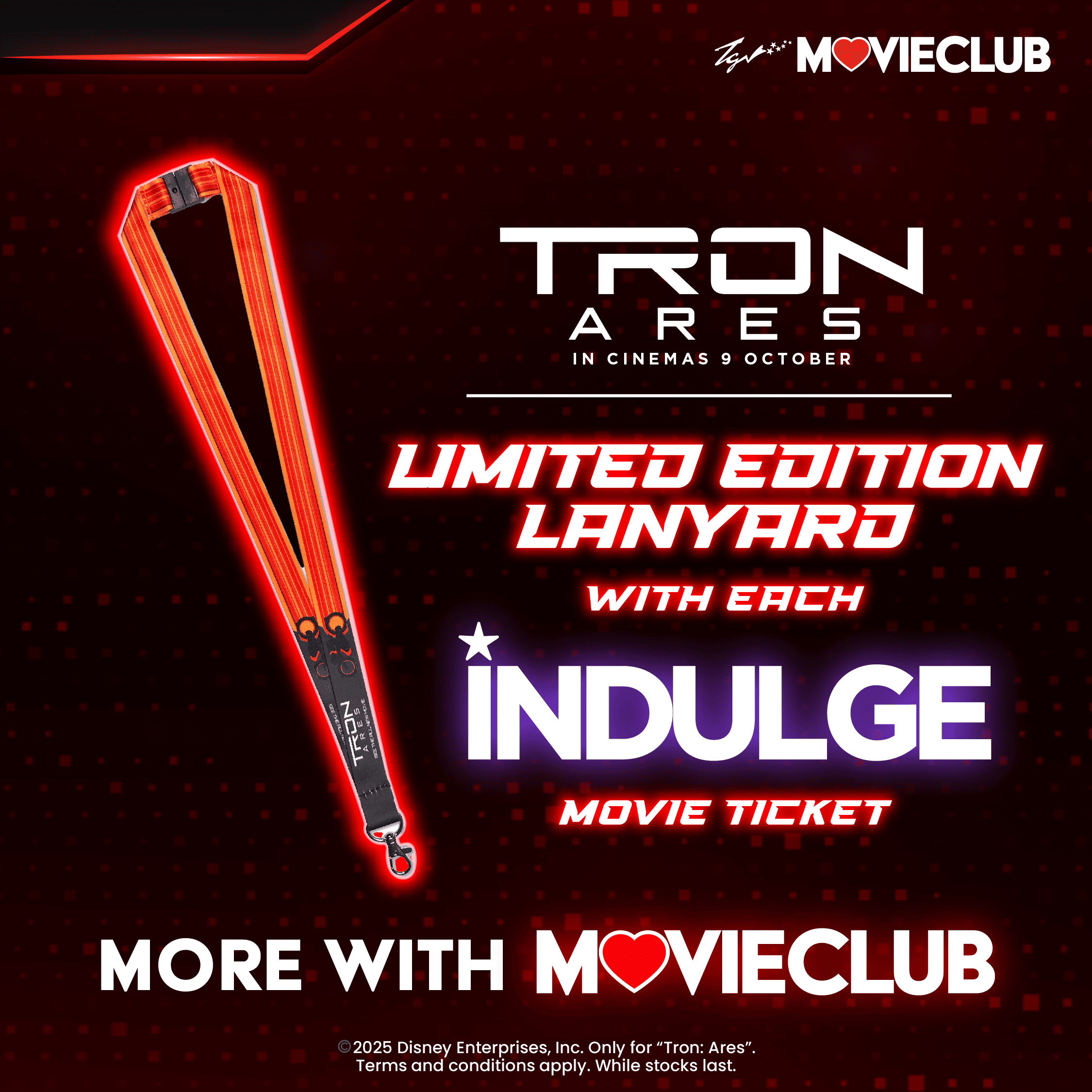 Tron Movie Lanyard Promo | Tron:Ares | TGV Cinemas