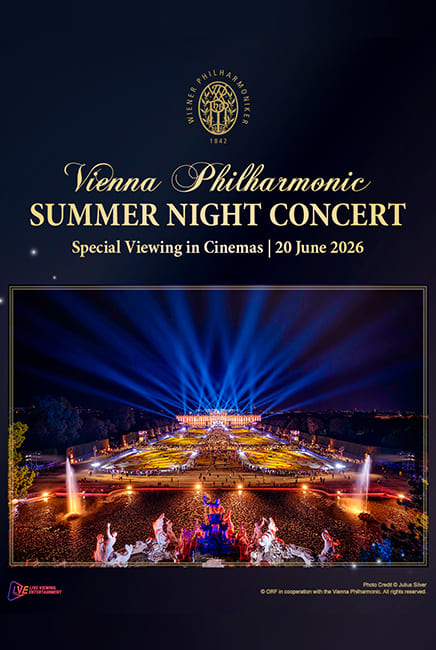 Vienna Philharmonic Summer Night Concert 2026 Special Viewing in Cinemas